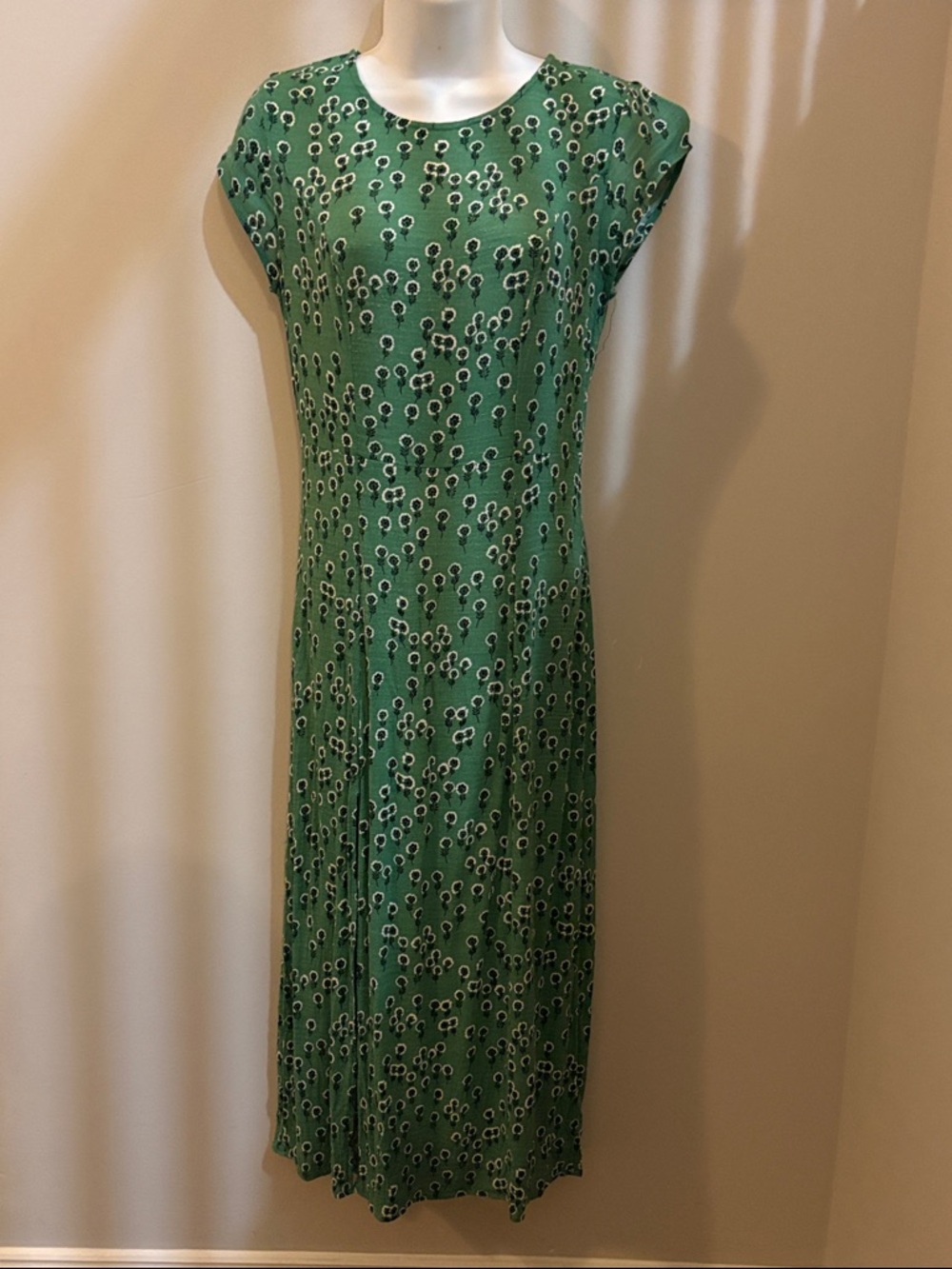 Free People Sleeveless Midi Dress, Size 6, Side Slit